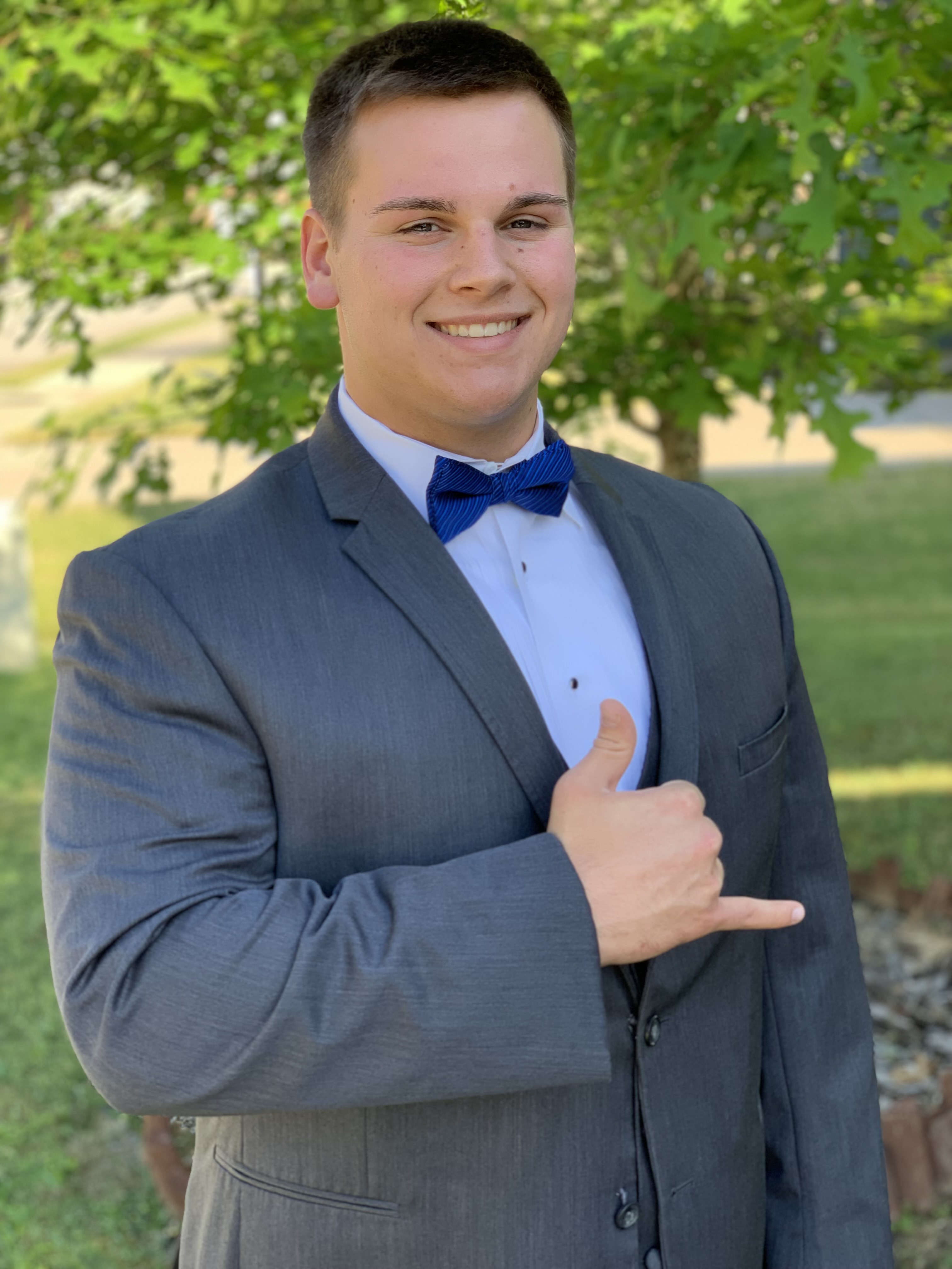 Photo of Dakota Bell in high-school